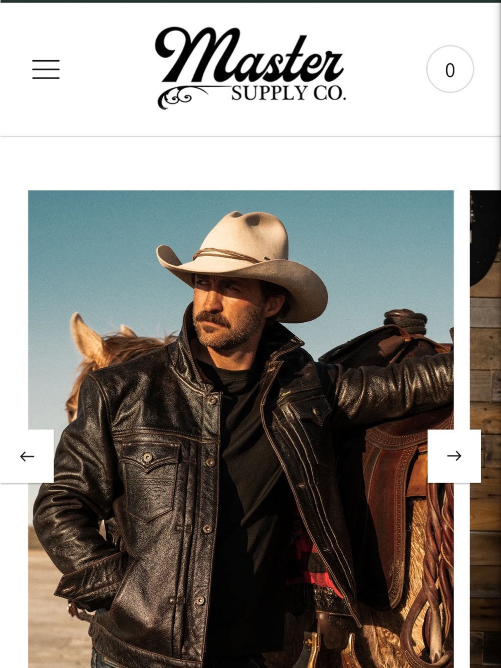 Master Supply Co. Men’s Convoy 224 Trucker, Western, Cowboy Jacket, Size Large.